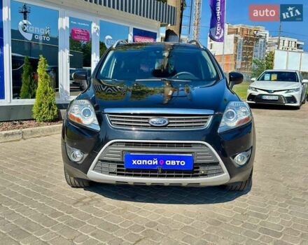 Чорний Форд Куга, об'ємом двигуна 2 л та пробігом 173 тис. км за 9500 $, фото 1 на Automoto.ua