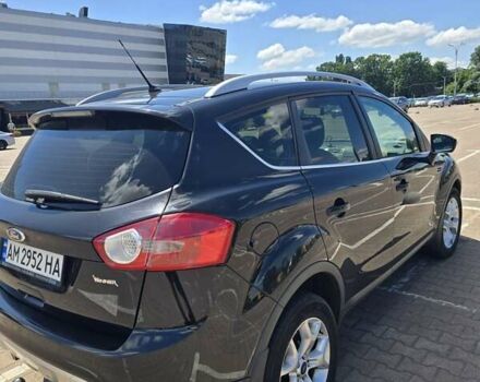 Черный Форд Куга, объемом двигателя 2 л и пробегом 138 тыс. км за 10500 $, фото 2 на Automoto.ua