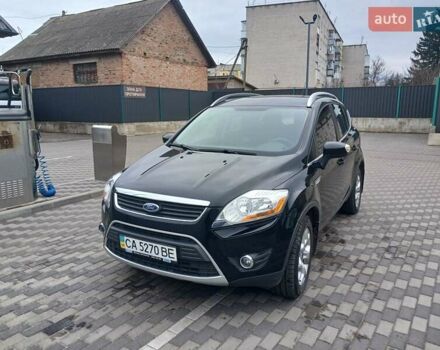 Черный Форд Куга, объемом двигателя 2 л и пробегом 221 тыс. км за 13900 $, фото 2 на Automoto.ua