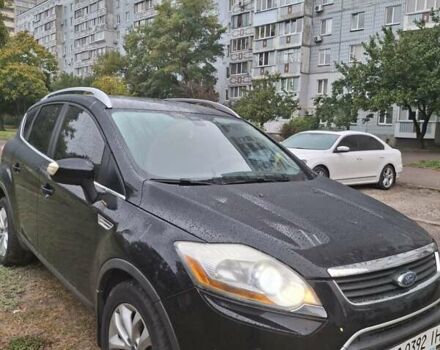 Черный Форд Куга, объемом двигателя 2 л и пробегом 185 тыс. км за 10700 $, фото 2 на Automoto.ua