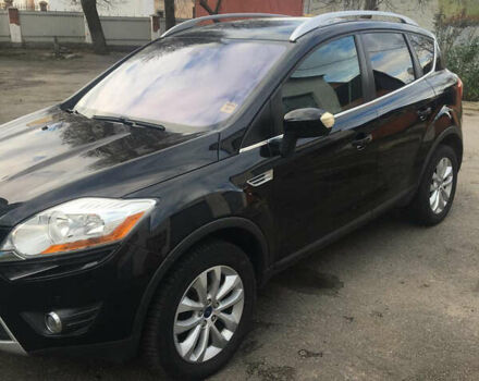 Черный Форд Куга, объемом двигателя 2 л и пробегом 190 тыс. км за 11500 $, фото 1 на Automoto.ua