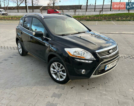 Черный Форд Куга, объемом двигателя 2 л и пробегом 248 тыс. км за 11000 $, фото 1 на Automoto.ua