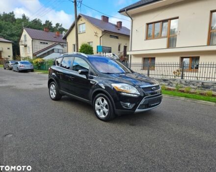 Черный Форд Куга, объемом двигателя 2 л и пробегом 197 тыс. км за 8300 $, фото 2 на Automoto.ua