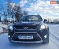 Черный Форд Куга, объемом двигателя 2 л и пробегом 258 тыс. км за 11500 $, фото 1 на Automoto.ua