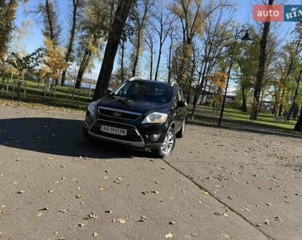 Черный Форд Куга, объемом двигателя 2 л и пробегом 195 тыс. км за 10150 $, фото 2 на Automoto.ua