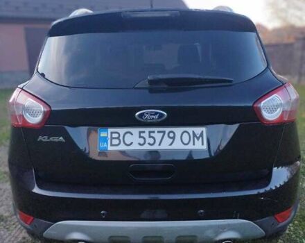 Черный Форд Куга, объемом двигателя 2 л и пробегом 219 тыс. км за 12530 $, фото 3 на Automoto.ua