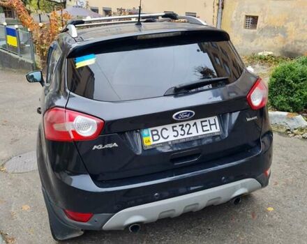 Черный Форд Куга, объемом двигателя 2 л и пробегом 191 тыс. км за 11200 $, фото 8 на Automoto.ua