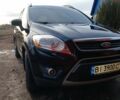 Черный Форд Куга, объемом двигателя 2 л и пробегом 124 тыс. км за 12500 $, фото 1 на Automoto.ua