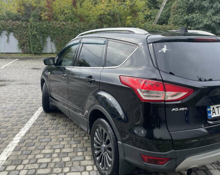 Черный Форд Куга, объемом двигателя 2 л и пробегом 172 тыс. км за 13500 $, фото 4 на Automoto.ua