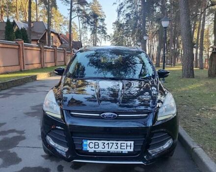 Чорний Форд Куга, об'ємом двигуна 2 л та пробігом 171 тис. км за 12600 $, фото 5 на Automoto.ua