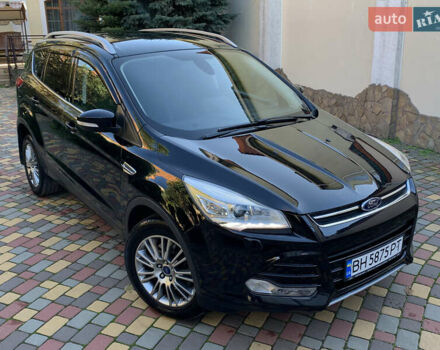 Черный Форд Куга, объемом двигателя 2 л и пробегом 117 тыс. км за 13300 $, фото 1 на Automoto.ua
