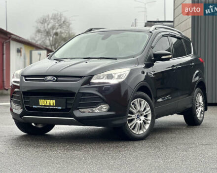 Чорний Форд Куга, об'ємом двигуна 2 л та пробігом 155 тис. км за 14500 $, фото 1 на Automoto.ua