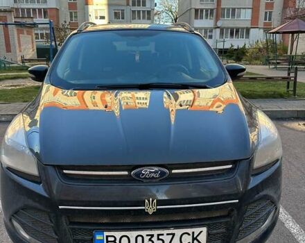 Черный Форд Куга, объемом двигателя 2 л и пробегом 150 тыс. км за 12600 $, фото 2 на Automoto.ua
