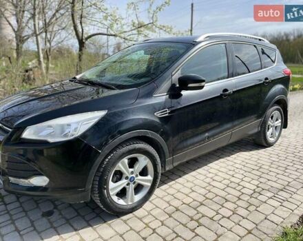 Черный Форд Куга, объемом двигателя 2 л и пробегом 202 тыс. км за 12500 $, фото 1 на Automoto.ua