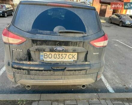 Черный Форд Куга, объемом двигателя 2 л и пробегом 150 тыс. км за 12600 $, фото 5 на Automoto.ua