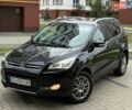 Черный Форд Куга, объемом двигателя 2 л и пробегом 222 тыс. км за 12750 $, фото 1 на Automoto.ua