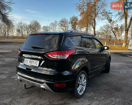 Черный Форд Куга, объемом двигателя 2 л и пробегом 234 тыс. км за 13500 $, фото 4 на Automoto.ua
