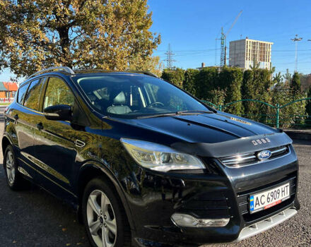 Черный Форд Куга, объемом двигателя 2 л и пробегом 217 тыс. км за 16999 $, фото 15 на Automoto.ua
