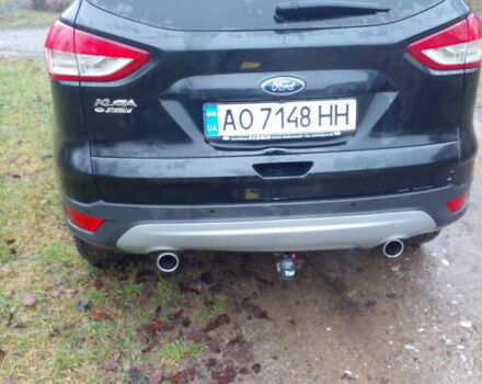 Черный Форд Куга, объемом двигателя 2 л и пробегом 231 тыс. км за 14500 $, фото 3 на Automoto.ua