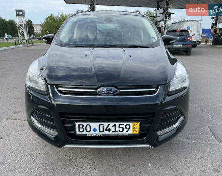 Черный Форд Куга, объемом двигателя 2 л и пробегом 164 тыс. км за 13990 $, фото 7 на Automoto.ua