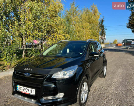 Черный Форд Куга, объемом двигателя 2 л и пробегом 217 тыс. км за 16999 $, фото 2 на Automoto.ua