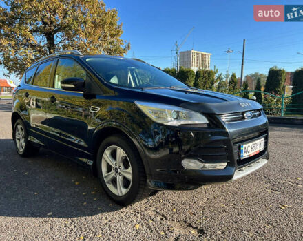 Черный Форд Куга, объемом двигателя 2 л и пробегом 217 тыс. км за 16999 $, фото 3 на Automoto.ua