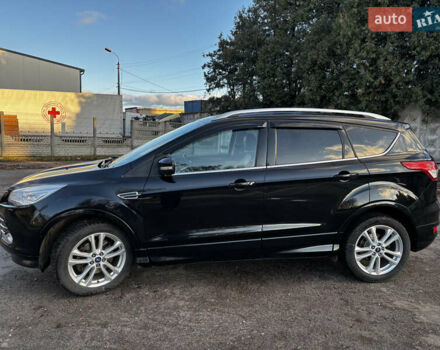 Черный Форд Куга, объемом двигателя 2 л и пробегом 234 тыс. км за 13500 $, фото 1 на Automoto.ua