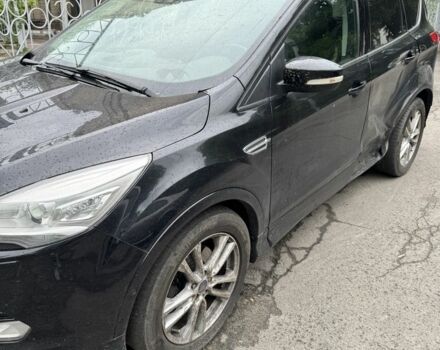 Черный Форд Куга, объемом двигателя 2 л и пробегом 156 тыс. км за 6000 $, фото 1 на Automoto.ua