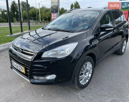 Черный Форд Куга, объемом двигателя 2 л и пробегом 164 тыс. км за 13990 $, фото 6 на Automoto.ua