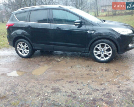 Черный Форд Куга, объемом двигателя 2 л и пробегом 231 тыс. км за 14500 $, фото 2 на Automoto.ua