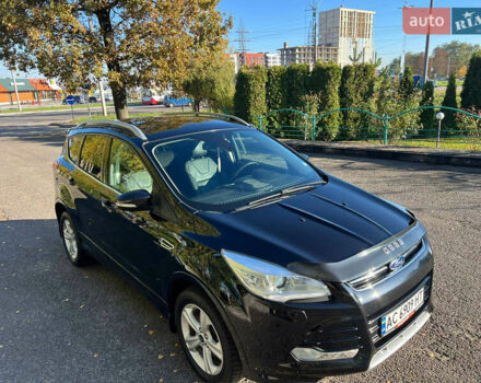 Черный Форд Куга, объемом двигателя 2 л и пробегом 217 тыс. км за 16999 $, фото 4 на Automoto.ua