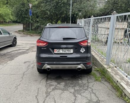 Черный Форд Куга, объемом двигателя 2 л и пробегом 156 тыс. км за 6000 $, фото 7 на Automoto.ua