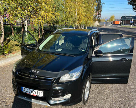 Черный Форд Куга, объемом двигателя 2 л и пробегом 217 тыс. км за 16999 $, фото 45 на Automoto.ua