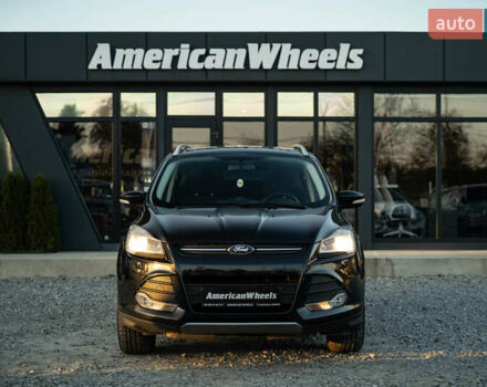 Черный Форд Куга, объемом двигателя 2 л и пробегом 229 тыс. км за 12800 $, фото 1 на Automoto.ua