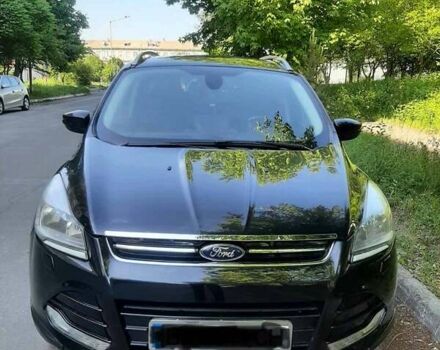 Черный Форд Куга, объемом двигателя 2 л и пробегом 163 тыс. км за 13999 $, фото 3 на Automoto.ua