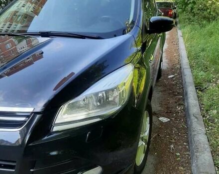 Черный Форд Куга, объемом двигателя 2 л и пробегом 163 тыс. км за 13999 $, фото 2 на Automoto.ua