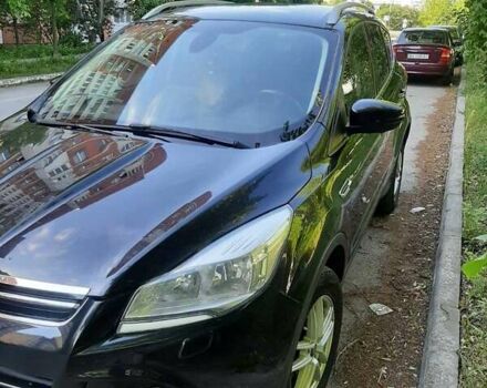 Черный Форд Куга, объемом двигателя 2 л и пробегом 163 тыс. км за 13999 $, фото 5 на Automoto.ua