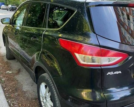 Черный Форд Куга, объемом двигателя 2 л и пробегом 163 тыс. км за 13999 $, фото 6 на Automoto.ua