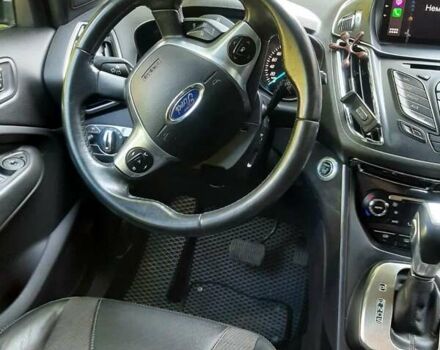 Черный Форд Куга, объемом двигателя 2 л и пробегом 163 тыс. км за 13999 $, фото 9 на Automoto.ua