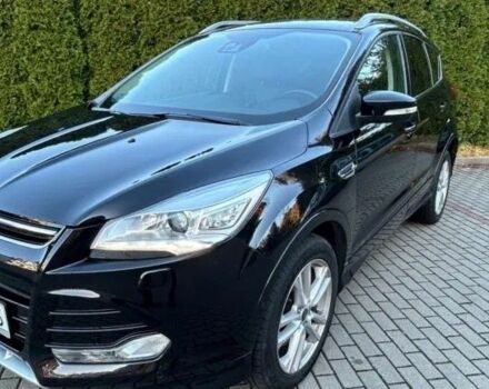 Черный Форд Куга, объемом двигателя 2 л и пробегом 170 тыс. км за 8500 $, фото 5 на Automoto.ua