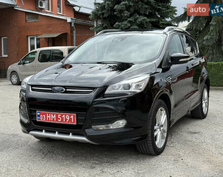 Черный Форд Куга, объемом двигателя 2 л и пробегом 216 тыс. км за 15950 $, фото 7 на Automoto.ua