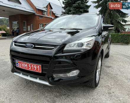 Черный Форд Куга, объемом двигателя 2 л и пробегом 216 тыс. км за 15950 $, фото 15 на Automoto.ua