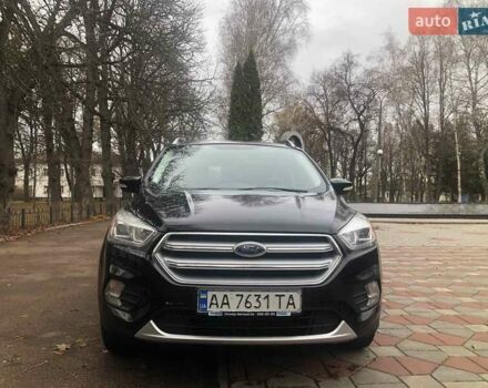 Черный Форд Куга, объемом двигателя 2 л и пробегом 159 тыс. км за 13700 $, фото 6 на Automoto.ua
