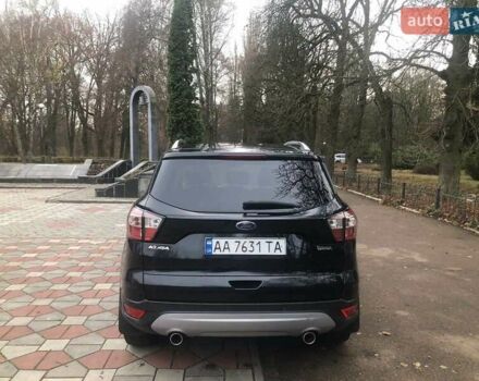 Черный Форд Куга, объемом двигателя 2 л и пробегом 159 тыс. км за 13700 $, фото 10 на Automoto.ua