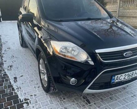 Чорний Форд Куга, об'ємом двигуна 2 л та пробігом 281 тис. км за 10500 $, фото 1 на Automoto.ua