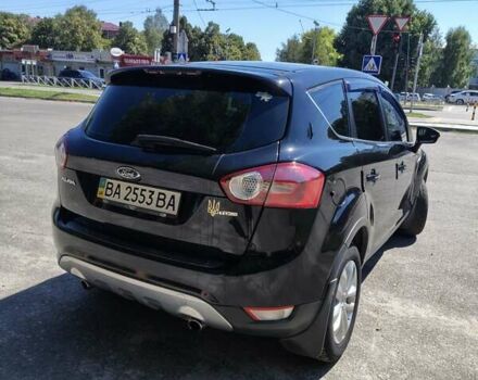 Черный Форд Куга, объемом двигателя 2 л и пробегом 150 тыс. км за 8500 $, фото 1 на Automoto.ua