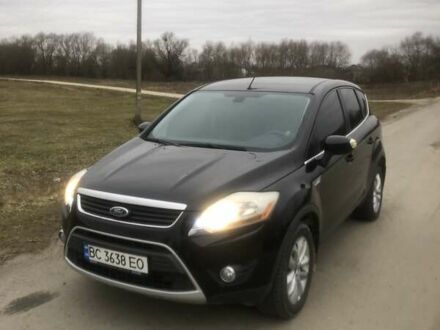 Черный Форд Куга, объемом двигателя 2 л и пробегом 250 тыс. км за 8500 $, фото 1 на Automoto.ua