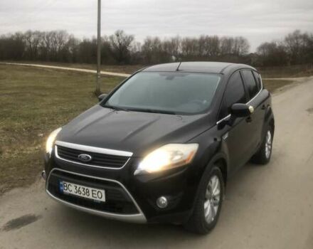 Черный Форд Куга, объемом двигателя 2 л и пробегом 250 тыс. км за 8500 $, фото 1 на Automoto.ua