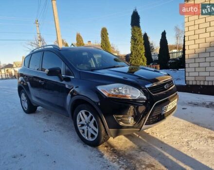 Черный Форд Куга, объемом двигателя 2 л и пробегом 280 тыс. км за 11100 $, фото 1 на Automoto.ua