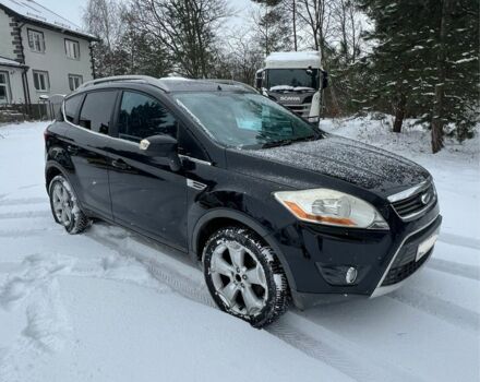 Черный Форд Куга, объемом двигателя 2 л и пробегом 94 тыс. км за 3500 $, фото 1 на Automoto.ua
